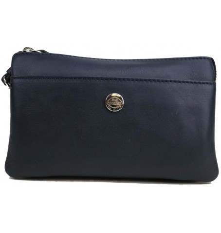 The trend 2525542 ITALIAN LEATHER WALLET-PURSE - Marine - 2525542$04 The trend 2525542 ITALIAN LEATHER WALLET-PURSE - Marine - 2525542$04