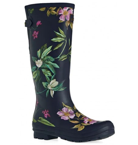 Joules WELLY PRINT NAVYFLORL 216563