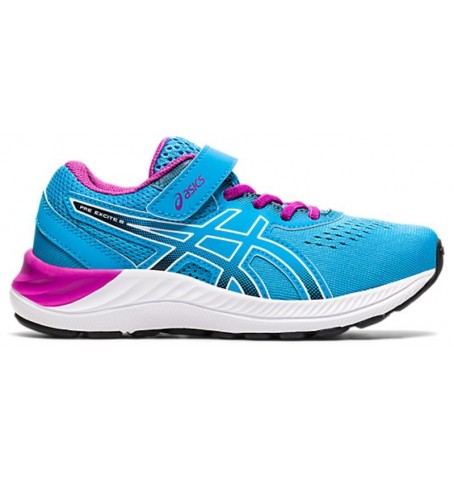 ASICS PRE EXCITE 8 PS 1014A197 - Bleu - 1014A197$402J04
