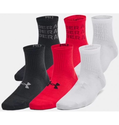 Under Armour UA YOUTH ESSENTIAL QUARTER 6PK - Rouge - 1387060$600