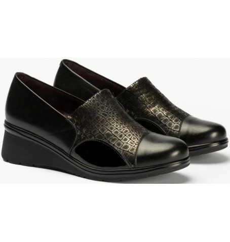 Pitillos 1622 - Black varnish - 1622$01PT