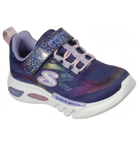 Skechers GLOW-BRITES 302306N - Blue - 302306N$NVMT.04