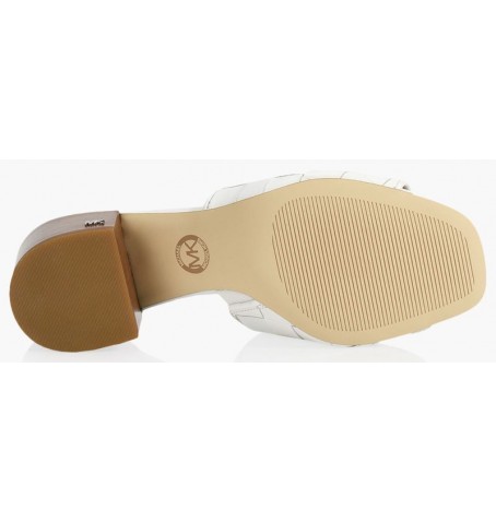 INGRID WOVEN MIDHEEL MULE 40S3IGMS - White - 40S3IGMS$14MK