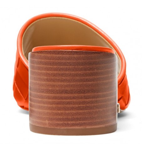 INGRID WOVEN MIDHEEL MULE 40S3IGMS - Yellow orange - 40S3IGMS$19MK