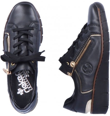 Rieker 53738-00 - Black - 53738$00.02R