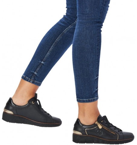 Rieker 53738-00 - Black - 53738$00.02R