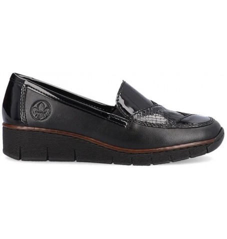 Rieker 53785-00 - Black varnish - 53785$00.01R