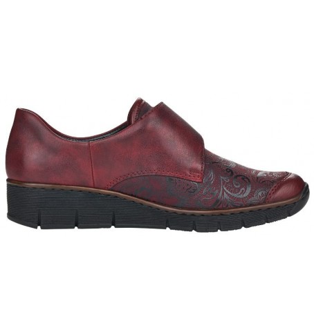 Rieker 537C0-35 - Burgundy - 537C0$35.06R