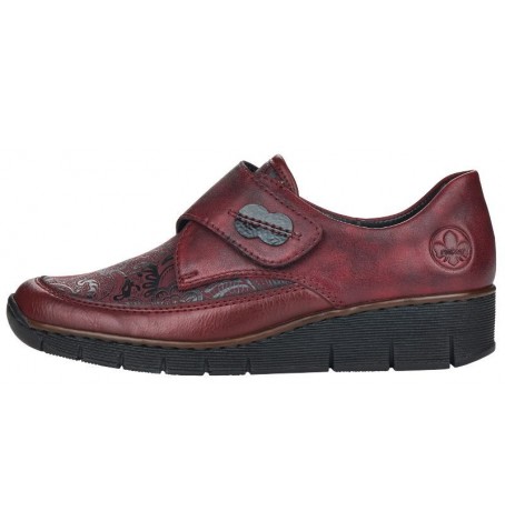 Rieker 537C0-35 - Burgundy - 537C0$35.06R