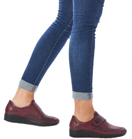 Rieker 537C0-35 - Burgundy - 537C0$35.06R