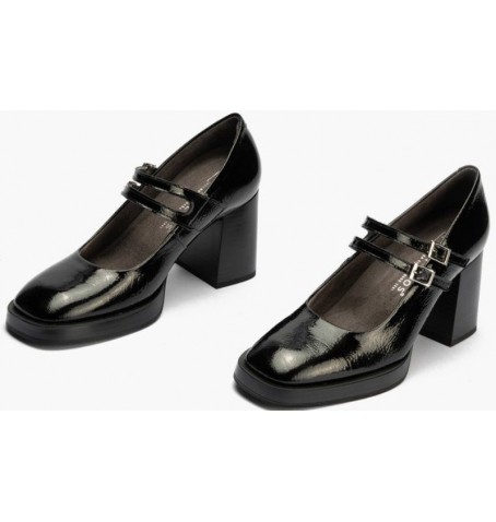 Pitillos 5488 - Black varnish - 5488$01PT