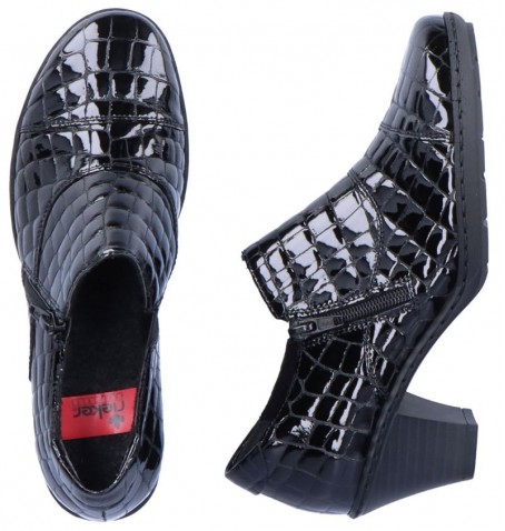 Rieker 57173-03 - Black varnish - 57173$03.01R