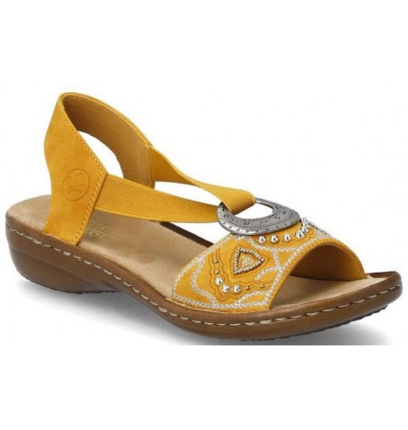 Rieker 608B9-68 - Jaune - Orange - 608B9$68.19R