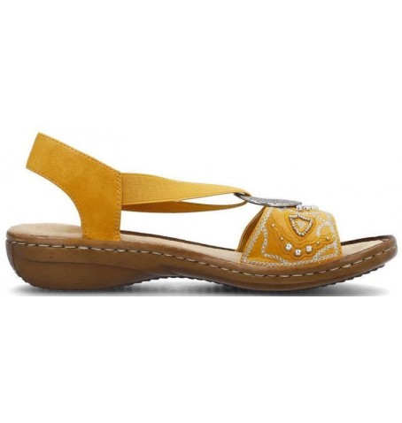 Rieker 608B9-68 - Jaune - Orange - 608B9$68.19R
