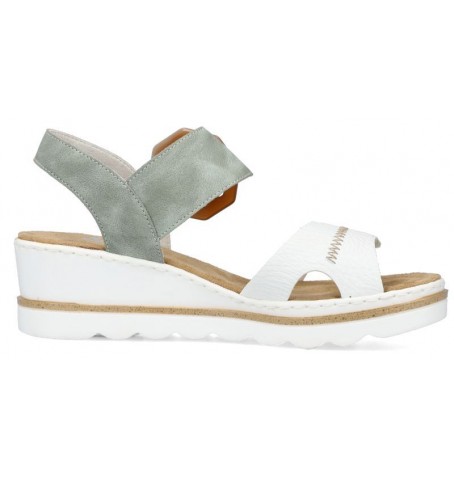 Rieker 67476-81 - Green khaki - 67476$81.11R