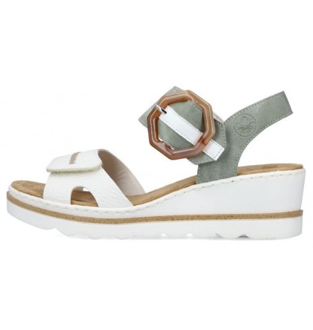 Rieker 67476-81 - Green khaki - 67476$81.11R