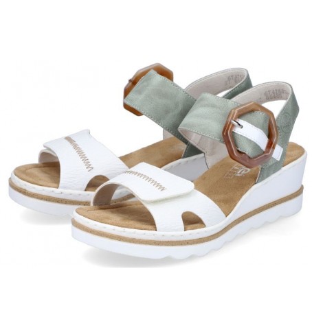 Rieker 67476-81 - Green khaki - 67476$81.11R
