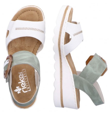 Rieker 67476-81 - Green khaki - 67476$81.11R