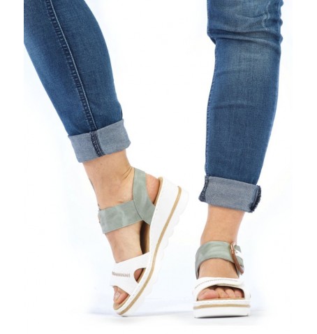 Rieker 67476-81 - Green khaki - 67476$81.11R