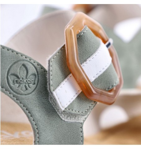 Rieker 67476-81 - Green khaki - 67476$81.11R