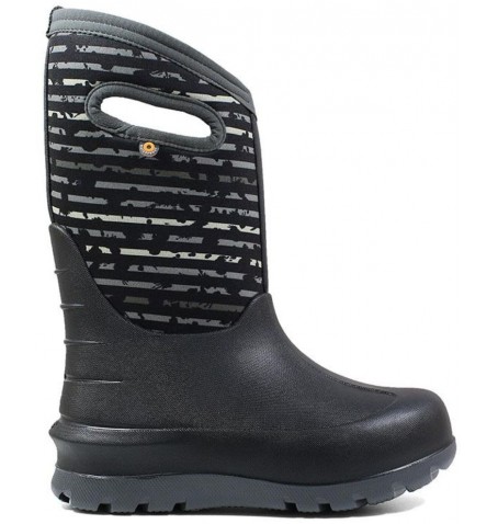 Bogs NEO-CLASSIC STRPE 72506 - Argent gris - 72506$009.B18BG
