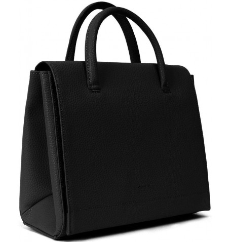 Matt & Nat ADEL VEGAN SATCHEL BAG - Noir - ADEL$BLK