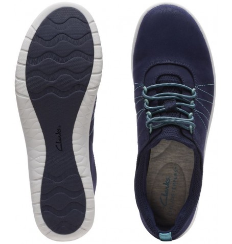 Clarks ADELLA STROLL 26165190 - Blue - ADELLASTROLL$04