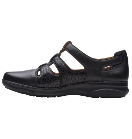 Clarks APPLEY STRAP 26159164 - Black - APPLEYSTRAP$02U