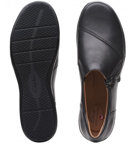 Clarks APPLEY ZIP 26162406 - Black - APPLEYZIP$02C