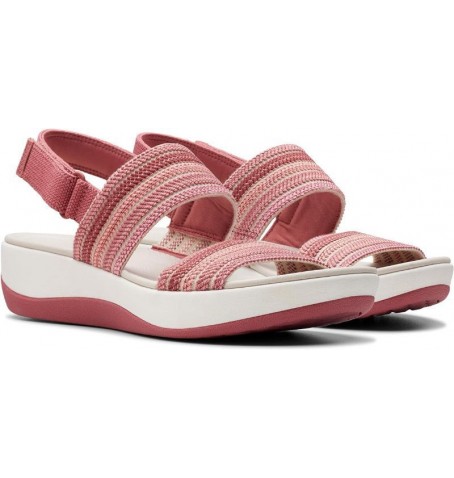 Clarks ARLA STROLL 26177187 - Pink - ARLASTROLL$10C