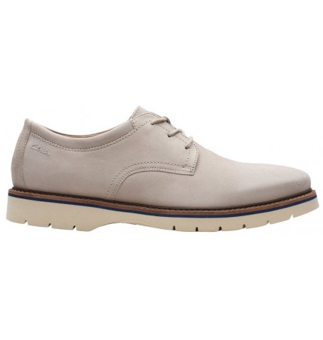 Clarks BAYHILL PLAIN 26158006 - Silver Grey - BAYHILLPLAIN$18