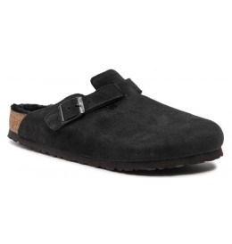 Birkenstock BOSTON VL SHEARLING 0259881 - Black - BOSTONVL$H.02B