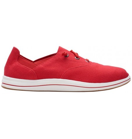 Clarks BREEZE AVE 26164987 - Red - BREEZEAVE$09C