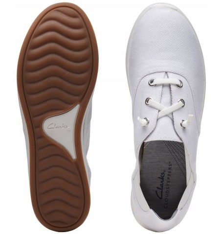 Clarks BREEZE AVE 26165264 - White - BREEZEAVE$14C