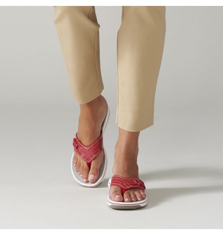 Clarks BREEZE SEA 26125718 - Red - BREEZESEA$09C