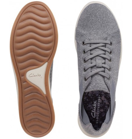 Clarks BREEZE SKY 26168928 - Silver Grey - BREEZESKY$18C