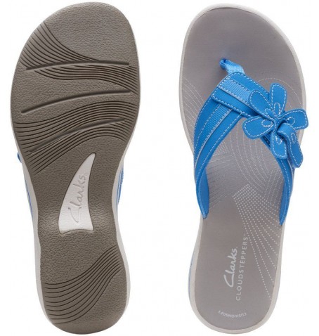 Clarks BRINKLEY FLORA 26165406 - Blue - BRINKLEYFLOR$04