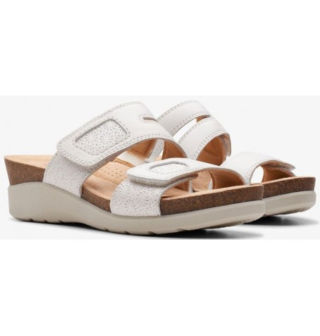Clarks CALENNE MAYE 26177046 - White - CALENNEMAYE$14C