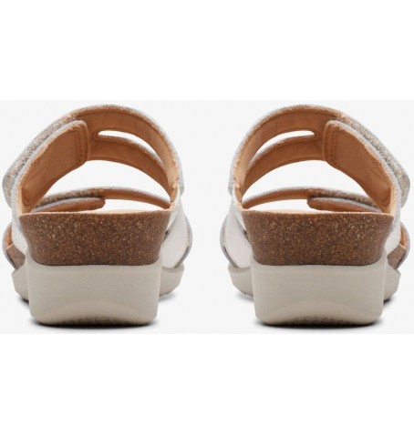 Clarks CALENNE MAYE 26177046 - White - CALENNEMAYE$14C