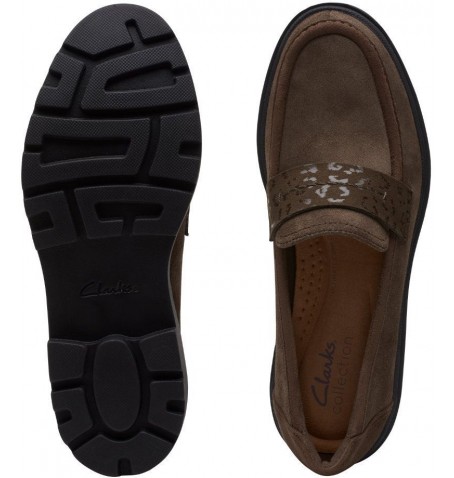 Clarks CALLA EASE 26168491 - Green khaki - CALLAEASE$11C