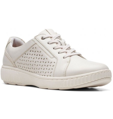 Clarks CAROLINE ELLA 26170475 - White - CAROLINEELLA$14