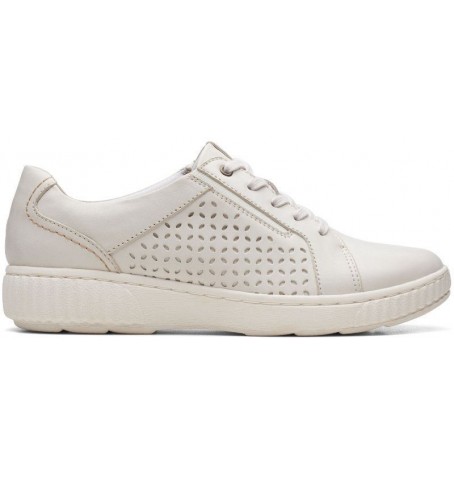 Clarks CAROLINE ELLA 26170475 - White - CAROLINEELLA$14