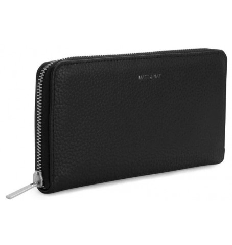Matt & Nat CENTRAL VEGAN WALLET - Black - CENTRAL$BLK