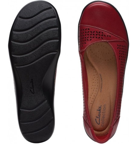 Clarks CORA IRIS 26171165 - Red - CORAIRIS$09C