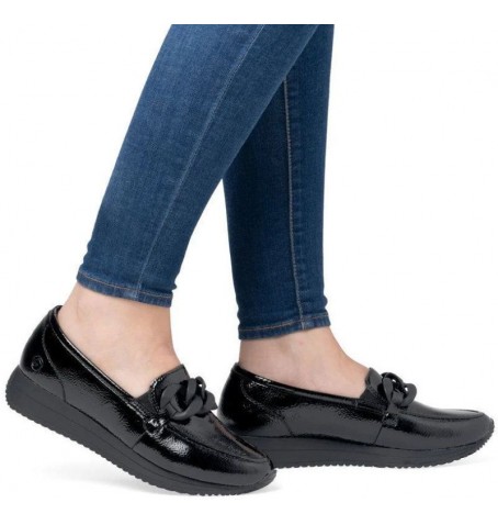 Rieker - Remonte D0H10-00 - Vernis noir - D0H10$00.01R
