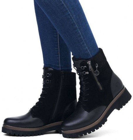Rieker - Remonte D1B73-01 - Black - D1B73$01.02R