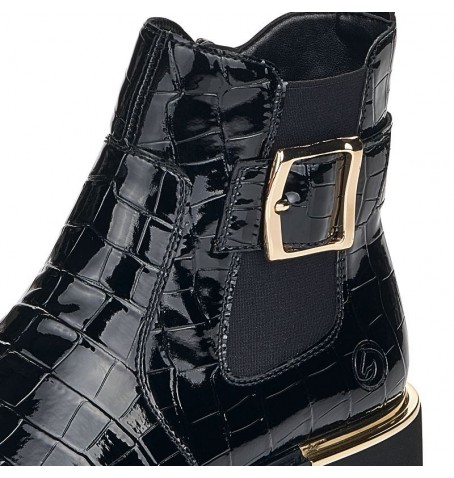 Rieker - Remonte D8684-02 - Black varnish - D8684$02.01R