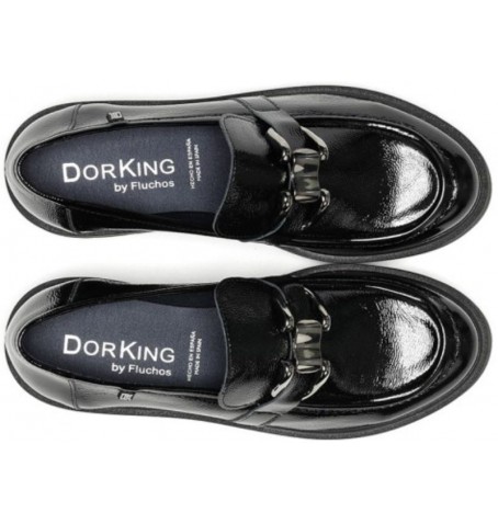 Dorking - Fluchos NORTE D9128 - Black varnish - D9128$NA.01DO