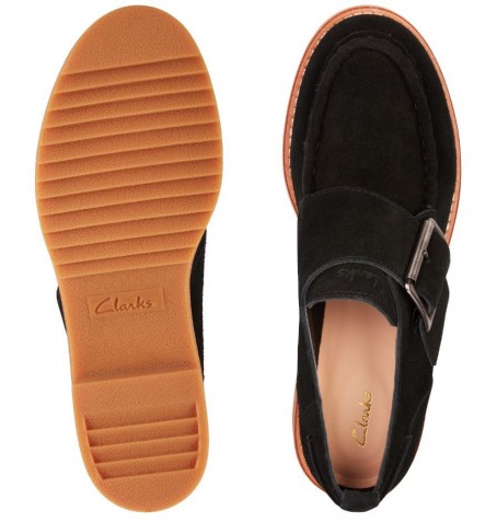 Clarks EDEN MID MONK 26161317 - Noir - EDENMIDMONK$02C