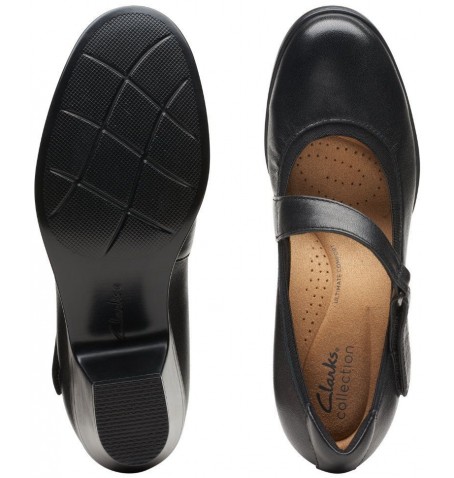 Clarks EMILY2 MABEL 26174082 - Black - EMILY2MABEL$02C